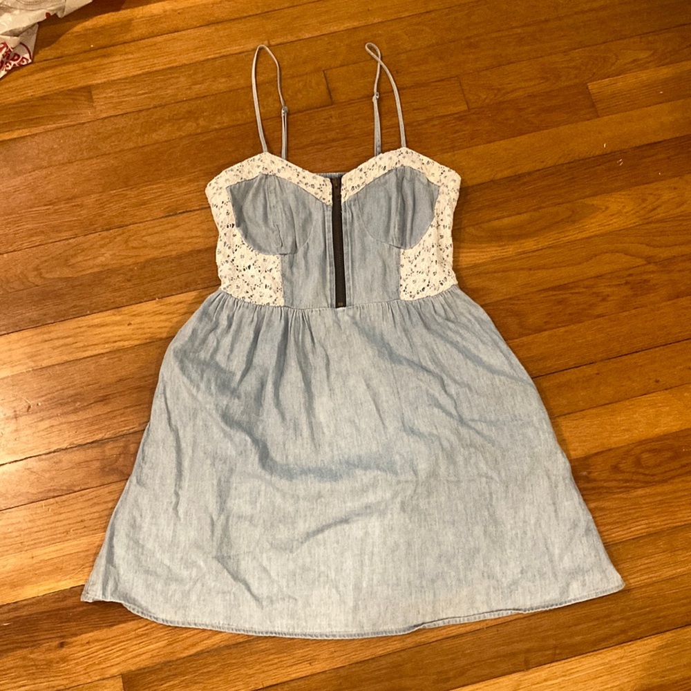 Denim dress